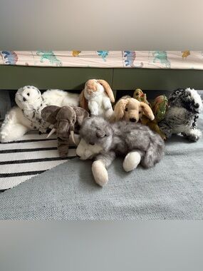 8 folkmanis stuffed puppets